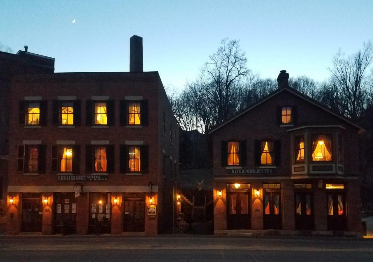 Riverboat Suites Galena Exterior foto